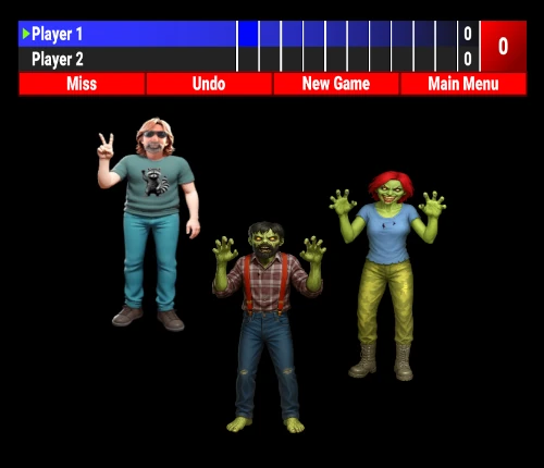 unique projected targets and scoring for axe throwing near Norfolk, Nebraska